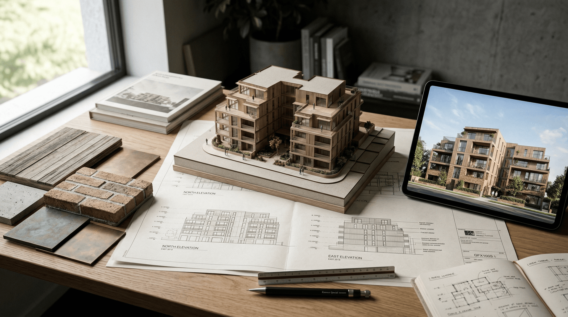 Architectural visual storytelling assets